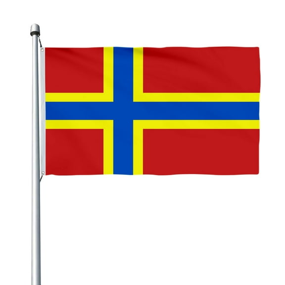 Aihccy Orkney Island Flag with Brass Grommets Size - 3x5Ft