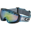 Renegade Ski Goggle, Metallic Light Blue/Black