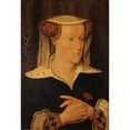 thumbnail image 2 of Pieter Willem Sebes 14x18 Gold Ornate Wood Frame and Double Matted Museum Art Print Titled - Jacoba of Bavaria (1401-1436), Countess of Holland and Zeeland (C. 1435), 2 of 4
