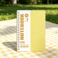thumbnail image 4 of MMJ A5 Thick Lined Notebook Vintage Hardcover Journal Coil Binding 5 Pack Writing Notepad Office Daily Diary Note Taking, 4 of 5