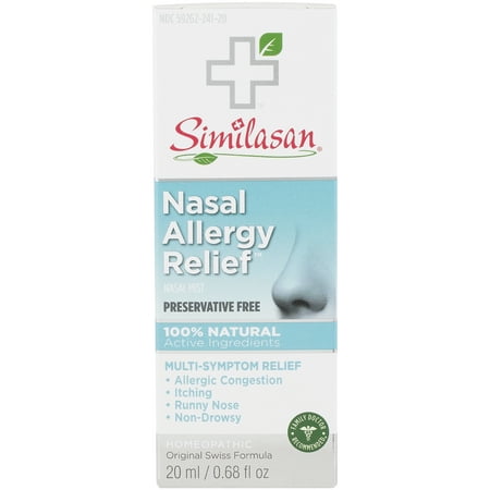 Similasan Nasal Allergy Relief Nasal Spray Preservative Free .68 fl