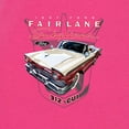 thumbnail image 3 of Wild Bobby 1957 Ford Fairlane Skyliner 312 Convertible Classic Vintage Car Lover Women Slim Fit Junior Tee, 3 of 5