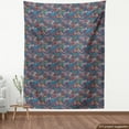 thumbnail image 4 of Botanical Upholstery Fabric by the Yard, Grunge Style Splashes Jungle Composition of Earth Elements Illustration Pattern, Decorative Fabric for DIY and Home Accents, Multicolor by Ambesonne, 4 of 5