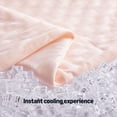 thumbnail image 3 of Cooling Comforter, Soft Lightweight Waffle Weave Blanket for Hot Sleepers, Summer & All Season Bedding to Keep Cool for Night Sweats, 106"x90", King, Dark Gray, 3 of 6