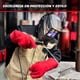 thumbnail image 5 of Guantes para soldar Lincoln Electric Rojo 14' 25 pares Red Force, 5 of 6