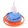 thumbnail image 2 of Jouets à Platine pour Chats, Robustes Éviter la Matité et la Graisse Interactif Multifonctions Rouleaux de Chat Boule pour Chats Orange Bleu, 2 of 8