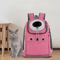 thumbnail image 4 of Pet Carrier Head out Breathable Reflective Cat Travel Bag Dog Carry Backpack, 4 of 10