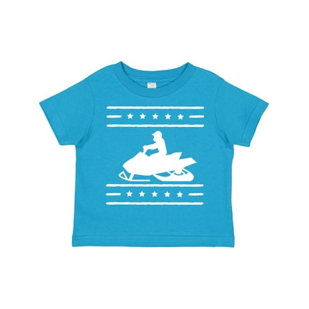 

Inktastic Snowmobile Gift Silhouette Gift Toddler Boy or Toddler Girl T-Shirt
