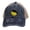 Navy, variant on Girls Smile Embroidered Criss Cross Cap Ponytail Hat, Grey