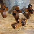 thumbnail image 2 of chalian - Cross My Heart, Encouragement Gift,Relieve Anxiety Comfort for Clutching, Clinging and Praying, Wooden Cross Fidget, Pocket Olive Wood Crosses Religious Gift for Children and Adults(10 Pcs), 2 of 7