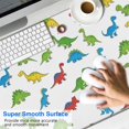 thumbnail image 2 of Long Mouse Pads for Desk,White Cartoon Dinosaurs Pattern Desk Mats on Top Of Desks, Desk Mouse Pad Extra Large with 3mm Non-Slip Base and Stitched Edge for Gaming,Office,Work,Home 47.3"x23.6", 2 of 6