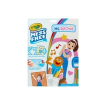 Crayola Color Wonder Ms. Rachel Mess Free Coloring Set, 18 Pages, With Markers, Travel Activities, Arts and Crafts, Gift for Toddlers, Ages 3 
