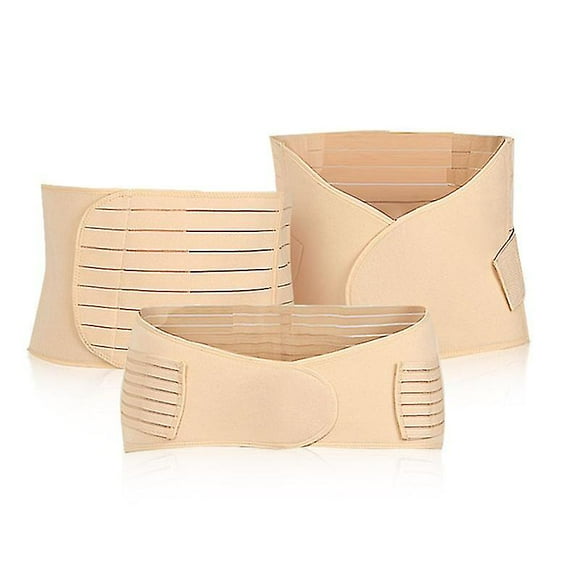 3 In 1 Postpartum Belt Girdle Post Belly Belt After Birth Belly Band Postpartum Support C-section Recovery Belt For Women Waist Pelvis Postnata