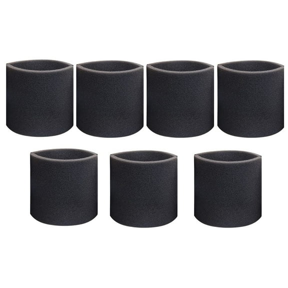 7 Pack VF2001 Foam Filter Type for Wet Dry Vacuums 5 Gallon and Larger,for &Genie Shop Vacuum Cleaners