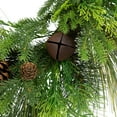 thumbnail image 6 of Real Touch™️ Pinecones and Jingle Bells Artificial Christmas Wreath - 26" - Unlit, 6 of 10