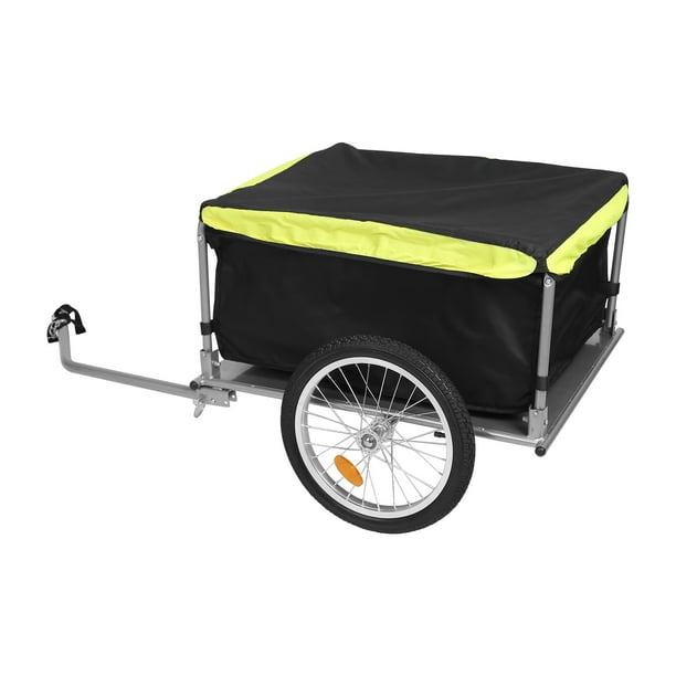 iMounTEK 176 lbs Bike Cargo Wagon Trailer, 16 inch Wheels Foldable
