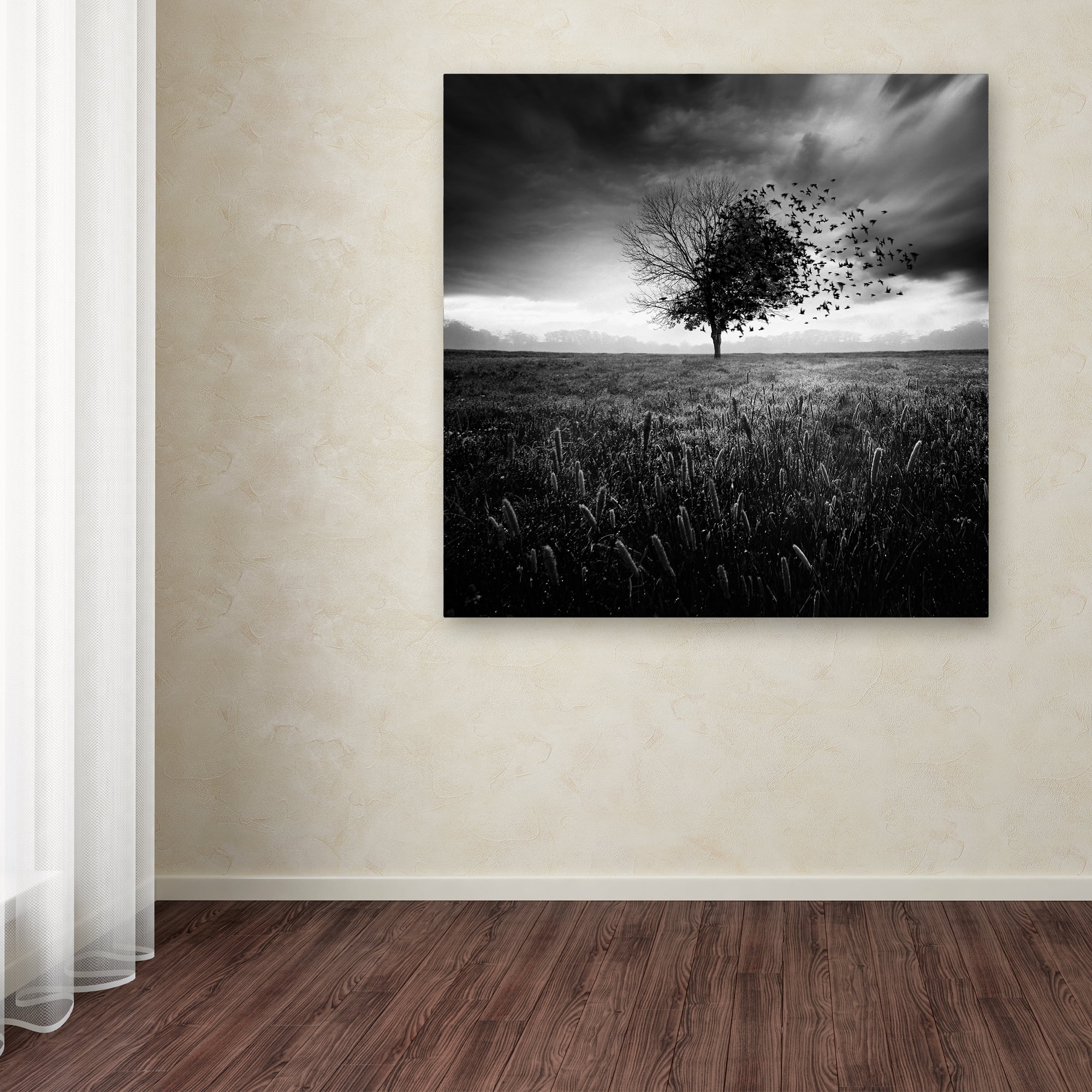Trademark Fine Art 'Illusion Dun Printemps Perdu' Canvas Art by Sebastien Del Grosso