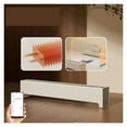 Graphene Baseboard Electric Heater 2, Temperature Control 2200W 5S Fast