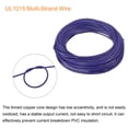 thumbnail image 4 of Uxcell 20AWG 20 Gauge Cable Trenzado de Conexión PVC Cobre Estañado 100ft Púrpura, 4 of 7