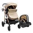 thumbnail image 1 of Carriola Sistema De Viaje Welly Convertible A Bambineto Beige, 1 of 7