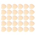 thumbnail image 1 of Wood Hearts 30Pcs Unfinished Heart Shaped Slices Materials DIY Accessories 2.5X2.6CM Perfect for Events, 1 of 3