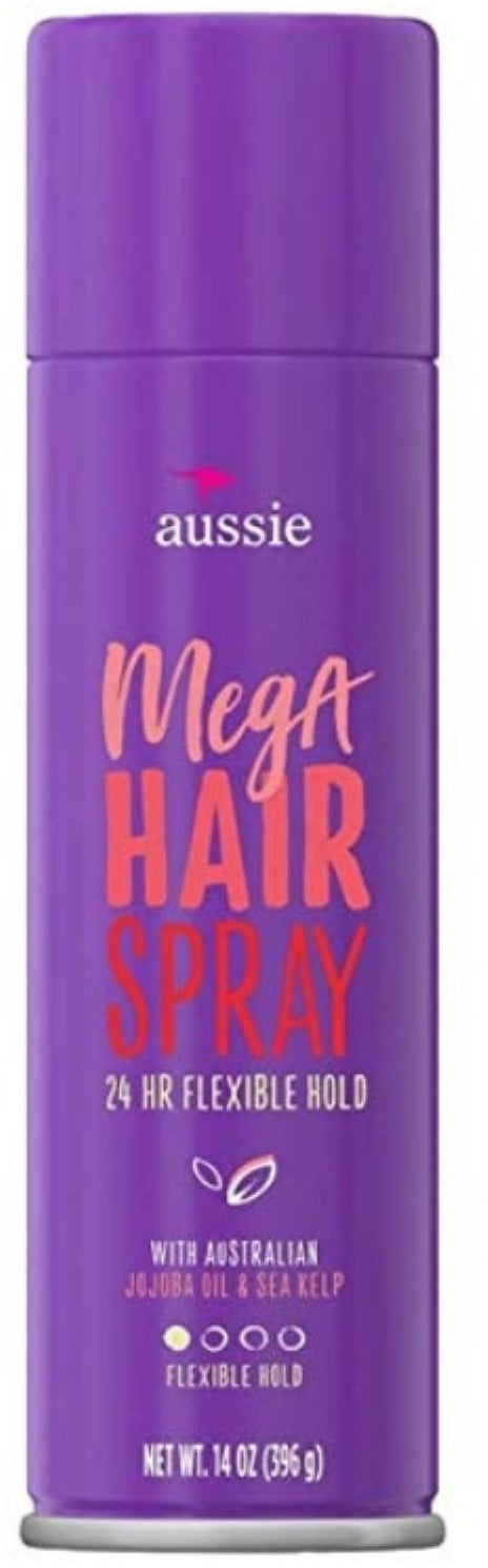 Aussie Hairspray Mega Flexible Hold 14 oz (Pack of 6)