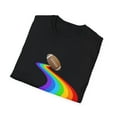 thumbnail image 4 of Football Lovers Rainbow Fantasy Men Women T-shirt, 4 of 4