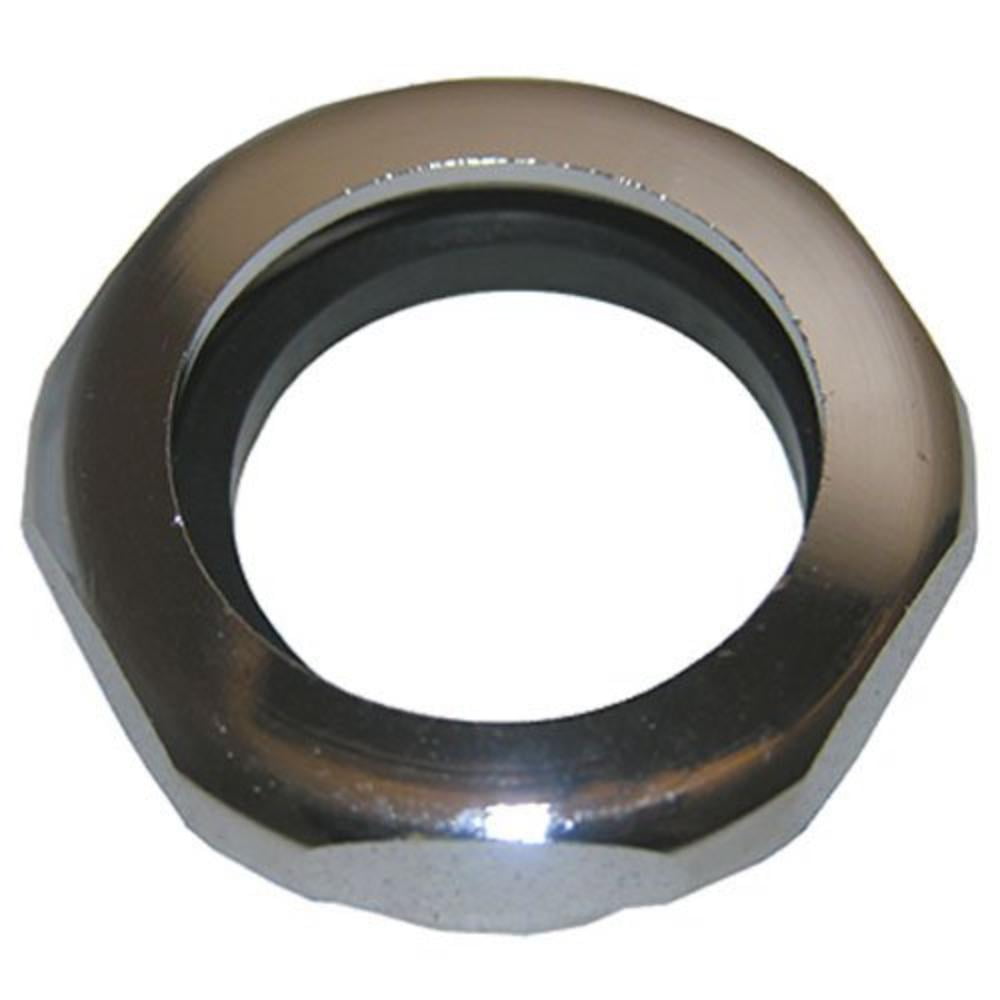 031861 11/4Inch Chrome Plated Brass Slip Joint Nut with Washer, The