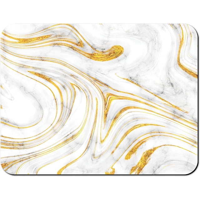 Rubber Dish Drying Mat for Kitchen Counter Large Marbling Washable Quick Home Coffee Pad Fit Under Sink,Bar,Utensils 18x24in