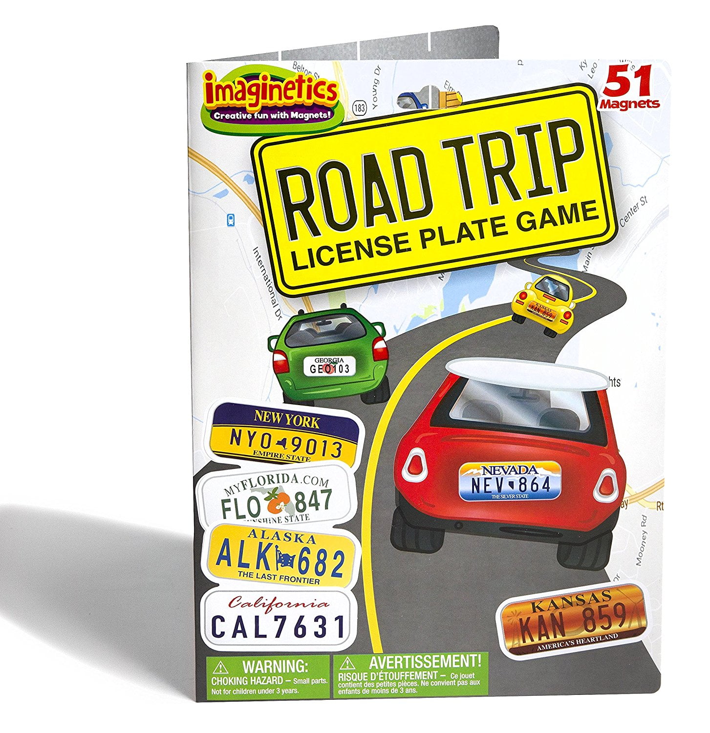 road-trip-license-plate-game-includes-51-magnets-spot-every-state