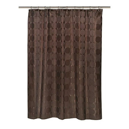 Benandjonah Collection Fabric Shower Curtain 70 X 72 Circles In