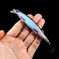 thumbnail image 4 of 2PC 16 Colors 3D Suspended Minnow Fishing Lures Jigs Tall Eyes Sunken High Carbon Steel baits 0.5-2M, 4 of 10