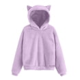 thumbnail image 4 of Hoodies for Girls Long Sleeve Baggy Sweatshirt with Pockets Cute Clothes for Girls, 4 of 8