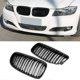 thumbnail image 3 of Parrilla delantera doble de fibra de carbono negra brillante KINCJON para BMW Serie 3 E90 E91 (2009-2011), 3 of 5