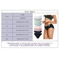 thumbnail image 5 of G-string, Women Panties Simple Thongs Lightweight Multi-Pack G-string&T-back, 5 of 5