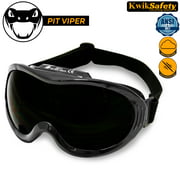 KwikSafety PIT VIPER ANSI Welding Goggles - Shade 5, Anti Scratch & Anti Fog