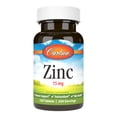 thumbnail image 1 of Suplemento de zinc Carlson Zinc 15 mg de gluconato de zinc 250 tabletas, 1 of 8