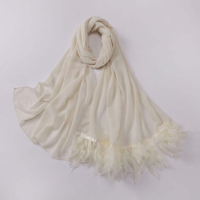 Chapeau Plissé Beige pour Femmes avec Hijab Ethnique Musulman