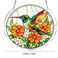 thumbnail image 3 of CaiYueKe Acrylic Puzzle Pendant Sunshade Window Hanging Plate Decorative Home Decor Stained Glass Style Window Art for Privacy Sun Protection Indoor Outdoor Window Decor Modern Hanging Ornament, 3 of 9