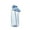 Blue, variant on Large Capacity 2 Liter Water Bottles with Time Marker Leakproof Flip Top Lid, Clear Water Bottle for Office and Outdoor Sports Black