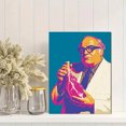 thumbnail image 2 of Man Holding Meat Pop Art Canvas Wall Art 15.75x11.81 Inches, 2 of 8