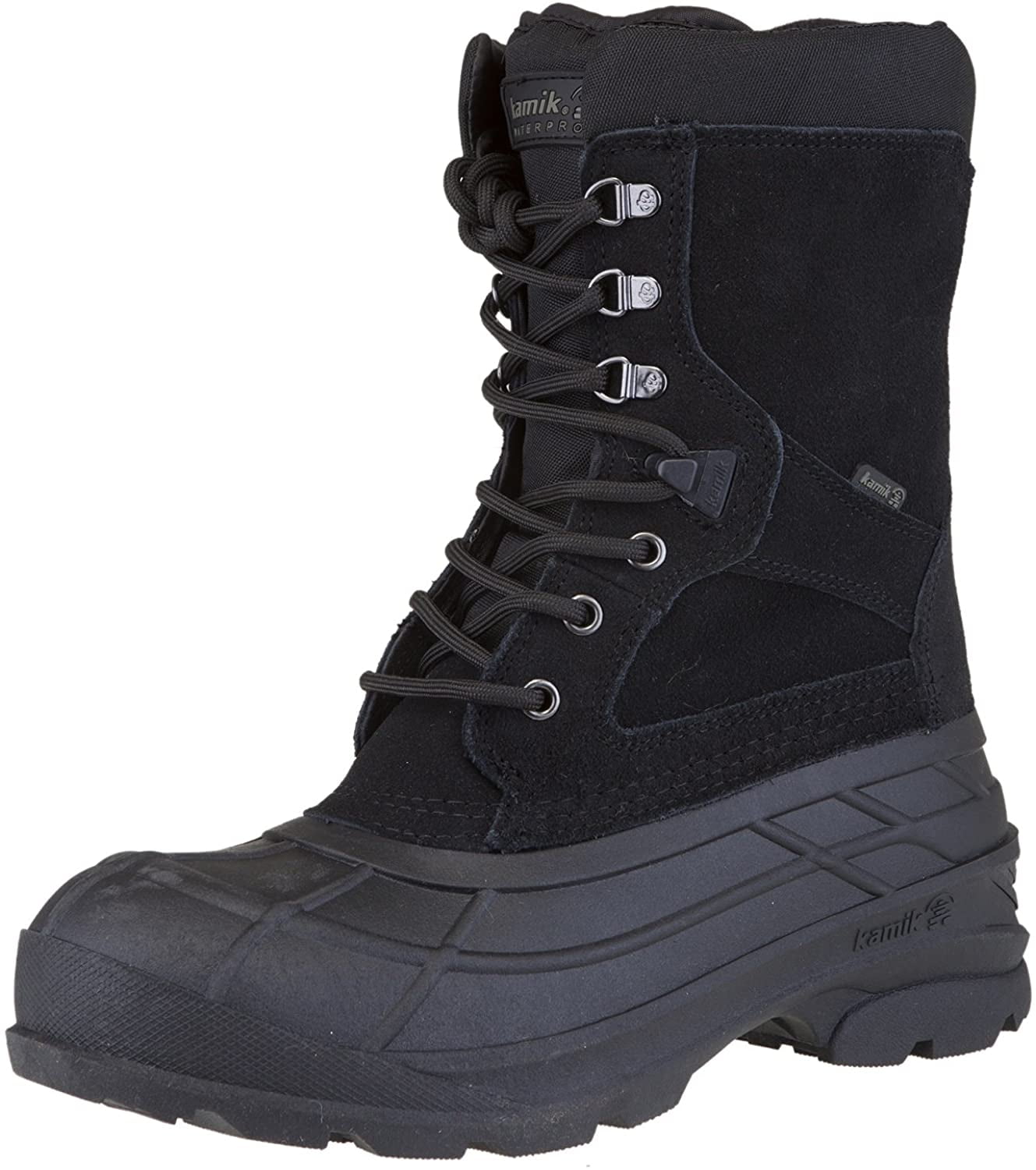 kamik men's nationpro 200g waterproof winter boots