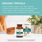 Himalaya Organic Triphala, Colon Cleanse & Digestive Supplement for Occasional Constipation, 90 Caplets, 3 Month Supply