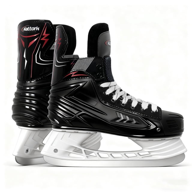 Patines de hockey sobre hielo Nattork con cuchillas ligeras y duraderas