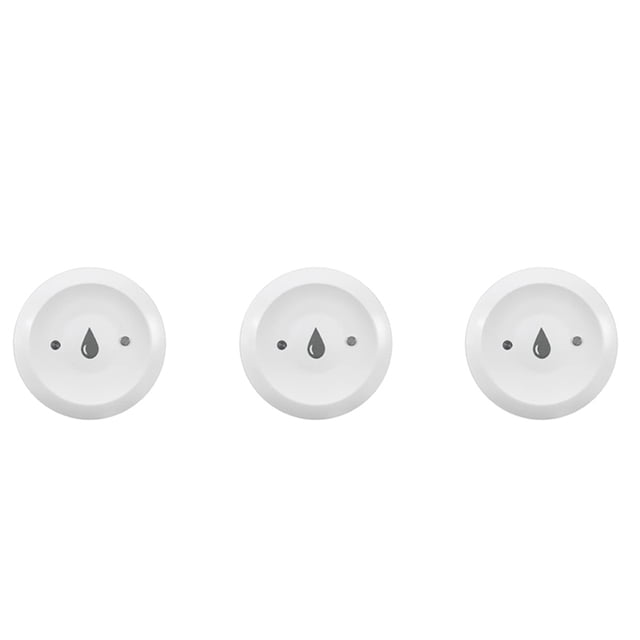 3X Zigbee Water Immersion Sensor Smart Life Leakage Sensor Water Linkage Alarm App Remote Monitoring Water Leak Detector