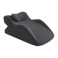 thumbnail image 2 of Almohada para piernas y rodillas, almohada para pies, almohada para elevar piernas, almohadilla para la espalda, almohada de espuma viscoelástica, Gris oscuro, 2 of 8