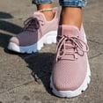 thumbnail image 6 of Walking Shoes Women,Women's Fashion Sneakers,Athletic Shoes Women,Womens Shoes Running Sneakers Tennis Non Slip Walking Gym Workout Athletic Comfortable Fashion saport Casual Shoe,Pink,9, 6 of 8