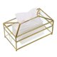 thumbnail image 2 of Caja De Almacenamiento De Servilletas De Vidrio Transparente Para Comedor Tocador Decoración Dormitorio (Grande). Afortunado Sencillez, 2 of 5