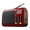 Red, variant on Mini FM Radio Speaker Music Player TF Card USB For PC iPod Phone With LED Display