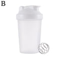thumbnail image 4 of 400ml Motivational Shaker Bottle With Mixing Ball Leak Proof Portable Protein Cup, 4 of 7